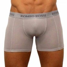 Romeo Rossi Удлинённые трусы-боксеры (XL   светло-серый)
