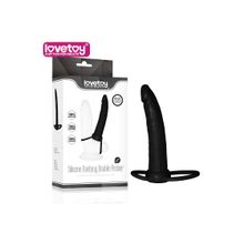 Насадка анальная черная LoveToy 15,2 см