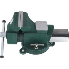 Тиски верстачные с наковальней 100 мм, 5411-04, HANS