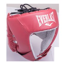 Everlast Шлем открытый USA Boxing 610400U, L, кожа, красный