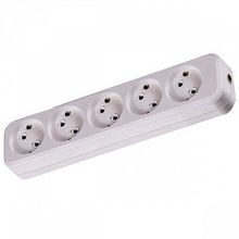 Колодка розеточная   5-местный, белый, SQ1806-0034 |  код. SQ1806-0034 |  TDM