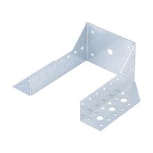 Опора бруса раскрытая, 2 мм, OBR R-100х140х76 мм, цинк СибрТех 46533