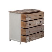 ПМ: Tetchair Комод с 4-мя ящиками ISLAND HX16-008NS