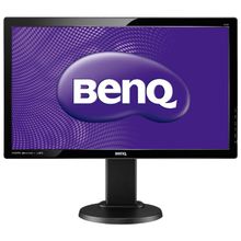 Монитор benq gl2450ht 9h.l7cla.4be, 24" (1920x1080), tn, vga (d-sub), dvi, hdmi