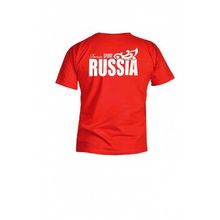 Футболка из хлопка - RUSSIA sport | красный