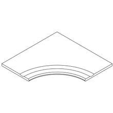Atlas Concorde Russia Landstone Landstone Walnut Bordo Curvilineo Svasato Round Lastra 620090000575 бортик 600 мм*600 20 мм