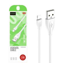 Кабель USB 3.3А MAIMi X02 (iOS Lighting) для iPhone, iPad, 1 м