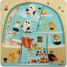 Djeco трехслойный дом-дерево