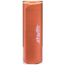STARFIT Коврик для йоги FM-301, NBR, 183x58x1,5 см, оранжевый