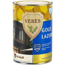 Veres Gold Lazura 900 мл белая