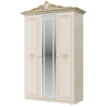 Мэри-Мебель Шкаф 3-х дверный Грация цвет слоновая кость ID - 292378