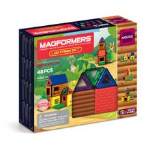 Магнитный конструктор MAGFORMERS Log cabin set