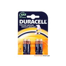 Батарейки DURACELL  LR03-4BL BASIC (40 120 21120)  Блистер 4 шт  (AAA)