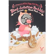 Elizavecca Black Solution Bubble Serum Mask Pack 1 тканевая маска