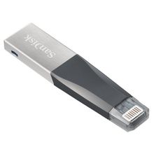 SanDisk iXpand Mini for iPhone and iPad SDIX40N-128G-GN6NE USB3.0 Lightning Flash  Drive  64Gb  (RTL)