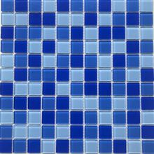 Мозаика стеклянная Aquaviva Сristall YF-808, плитка 25x25 мм, лист 300x300 мм (на сетке)