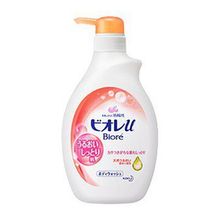Мягкое пенное мыло для всей семьи с увлажняющим эффектом KAO "Biore U", фруктово-цветочный аромат, 530 мл.