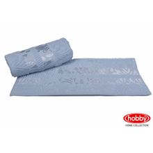 Махровое полотенце 50x90 "VERSAL", голубой, 100% Хлопок