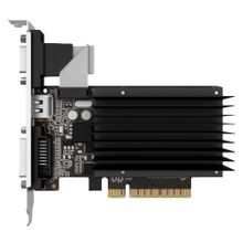 Видеокарта Palit GeForce GT 720 797Mhz PCI-E 2.0 2048Mb 1600Mhz 64 bit DVI HDMI HDCP Silent (NEAT7200HD46-2080H)