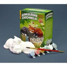 Керамическая фигурка-раскраска Коты