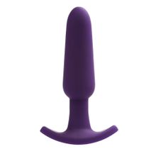 Фиолетовая анальная вибровтулка VeDO Frisky Bunny - 12,8 см. Фиолетовый
