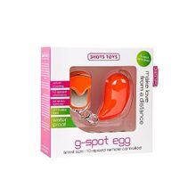 Оранжевое виброяйцо G-spot Egg Small Оранжевый