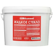 БИТУМАСТ стекло жидкое (15кг)   BITUMAST стекло жидкое (15кг)