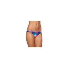 Плавки женские Roxy Multico Newport Rio Brazilian White Small Multi