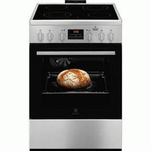 Электрическая плита Electrolux SteamBake RKR660203X 60см нержавеющая сталь c Anti Finger Print