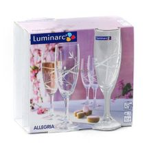 Набор фужеров для шампанского (170 мл) Luminarc ALLEGRIA H3362 - 3 шт