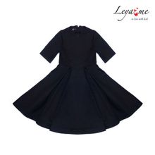 Leya.me Черное платье с пышной юбкой PR-028