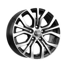 Колесные диски КиК Mitsubishi Outlander (КСr736) 6,5R16 5*114,3 ET38 d67,1 Алмаз черный [67990]