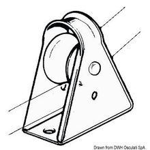 Osculati SEA SURE block surface mounting 12 mm, 55.506.00