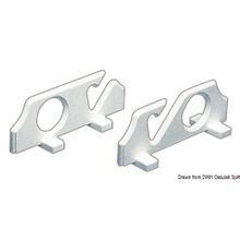 Osculati Polythene fishing rod holder 2 rods, 41.128.02