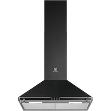 Каминная вытяжка Electrolux EFC226B 60см Матовый черный
