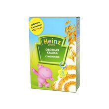 Каша Хайнц (Heinz) Овсяная с молоком 250г с 5 мес.