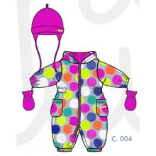 Deux par deux Комбинезон (шапка, варежки) детский PB68 S15 004