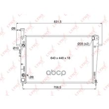 Радиатор Охлаждения Паяный At LYNXauto арт. RB1072