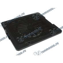 Подставка для ноутбука 16" Zalman "ZM-NS1000" с воздушным охлаждением (1 вентилятор d180) + 1 порт USB, черный (ret) [129878]