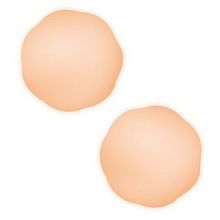 Starbust Телесные силиконовые наклейки на соски NIPPLE COVERS SILICONE