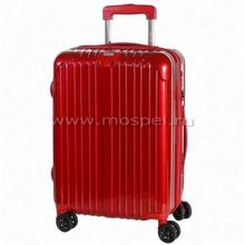 Aristocrat Чемодан пластиковый 1421A-24 красный