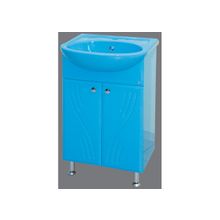 Тумба Мисти-60, голубая (мебель для ванной misty)