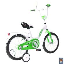 KG1421 2-х колесный велосипед ALUMINIUM  BA Ecobike 14", 1s (зеленый)