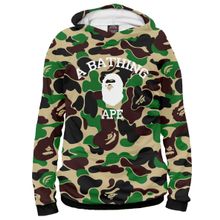 Худи Я-МАЙКА Bathing Ape Logo Camouflage