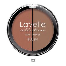 LavelleCollection Румяна компактные Matt Velvet Blush l Лавель
