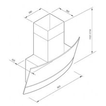 Каминная вытяжка Graude DH 90.2 GWE