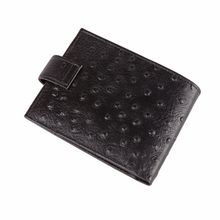 Портмоне мужское 9673 Ostrich Black