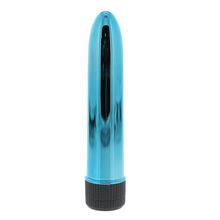 NMC Голубой гладкий вибромассажёр KRYPTON STIX 5 MASSAGER M S BLUE - 12,7 см.