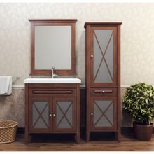 Opadiris Шкаф-пенал для ванной Палермо R орех