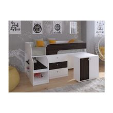 РВ-мебель Кровать-чердак Астра 9 7, белый корпус